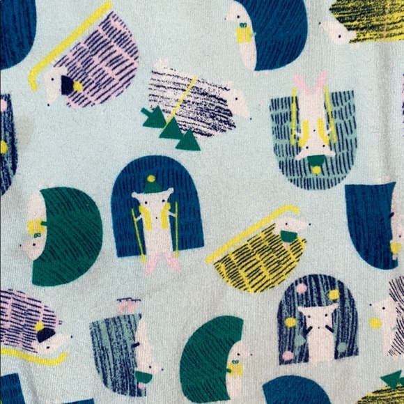 Christmas themed hedgehog leggings by cat & Jack - Picture 2 of 3